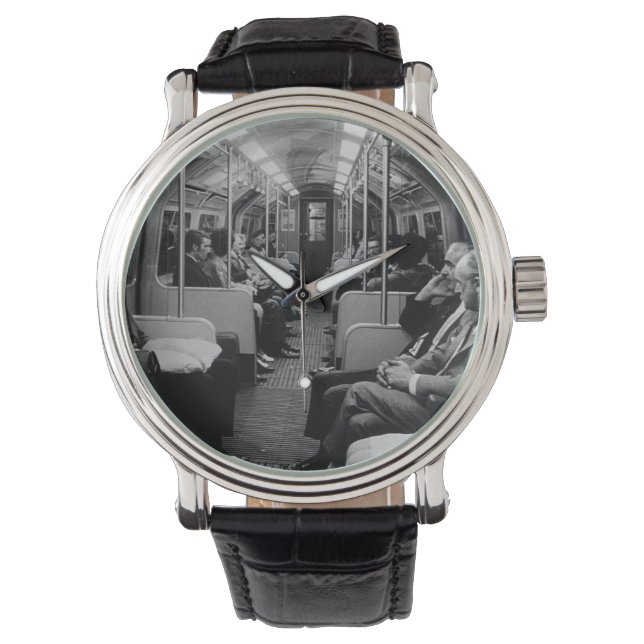 Relógio Vintage England London - dentro técnico ferroviári (Frente)