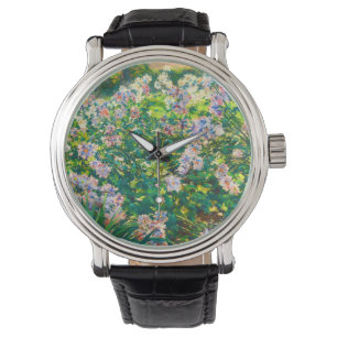 Relógio Vintage Flores bonito Ilustração Windflower
