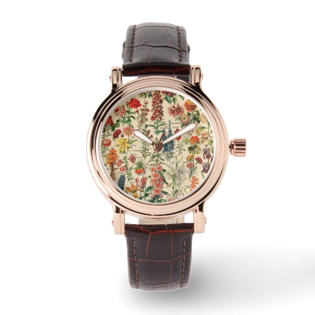 Relógio Vintage Flowers Watch (Frente)