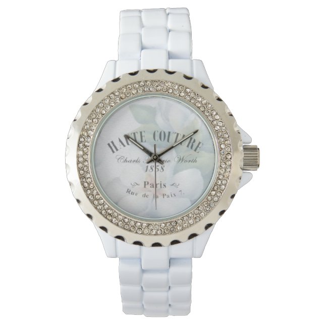 Relógio Vintage Haute Couture Fashion Design (Frente)