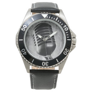 Relógio Vintage Microphone Watch