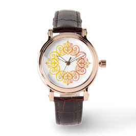 Relógio Vintage Ornamental Frame Elegant Decorative Border