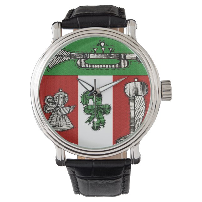 Relógio Vintage Ornaments (Frente)