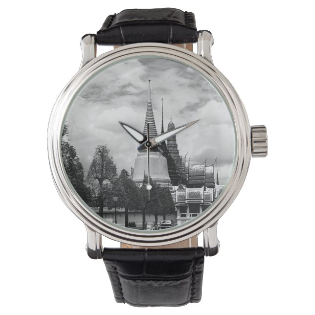 Relógio Vintage Tailândia Chapel Bangkok Palace Real (Frente)