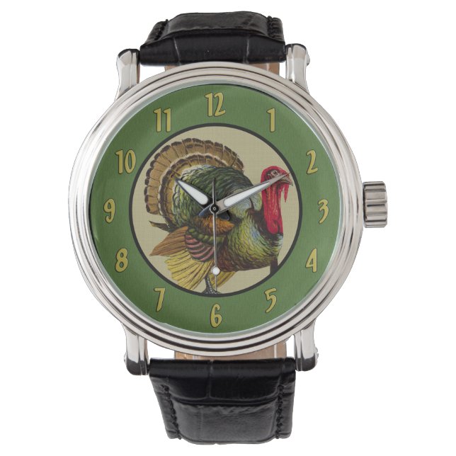 Relógio Vintage Turkey Watch (Frente)