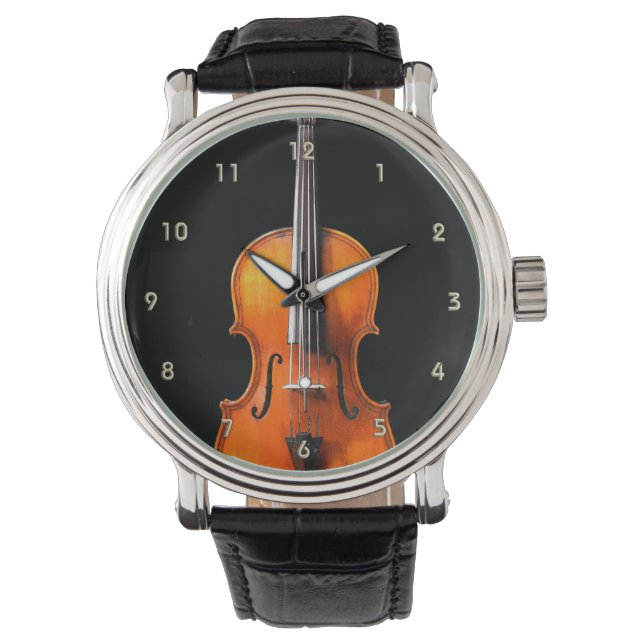 Relógio Viola ou Violin Watch 7 por Leslie Harlow (Frente)