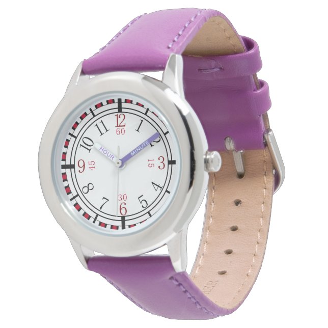 Relógio Vislumbre detalhado de cores diferentes (Angular)