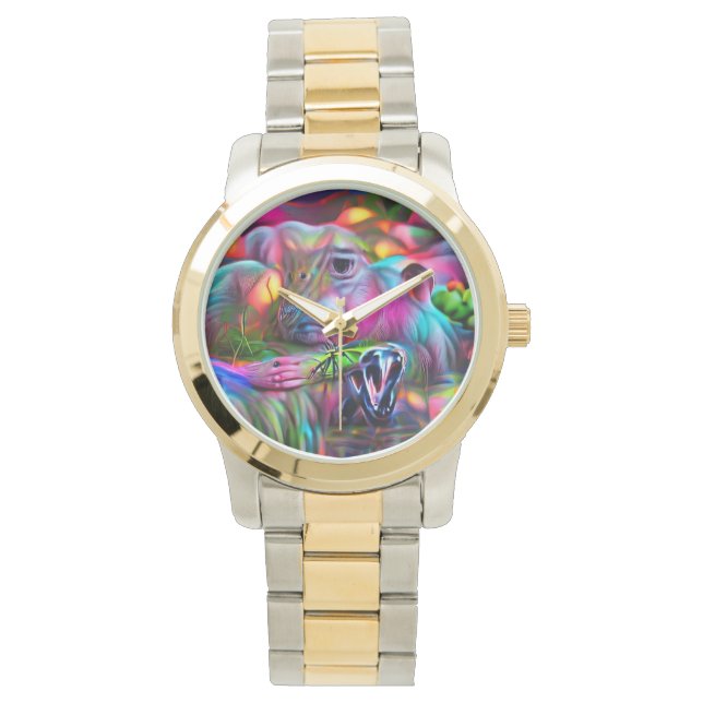 Relógio Vivid Dreamscape: Agrizoofobia (Frente)