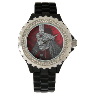 Relógio Vlad Dracula gótico