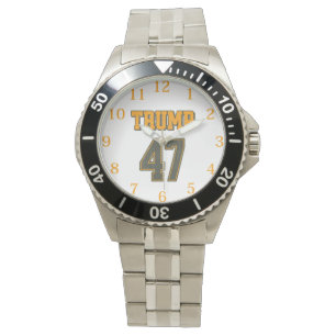 Relógio Voltar Equipe Trump 47 Vintage