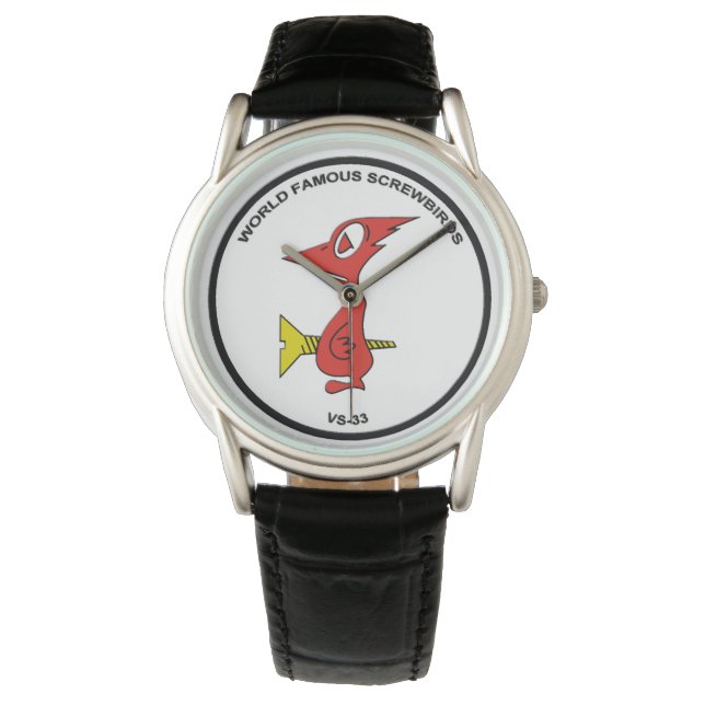 RELÓGIO VS-33 MUNDIAL FAMOUS SCREWBIRDS WRIST WATCH (Frente)