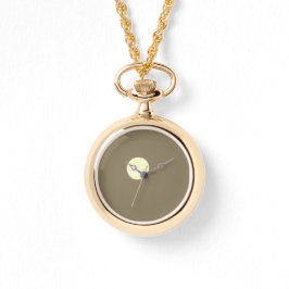 Relógio watch necklace style and design