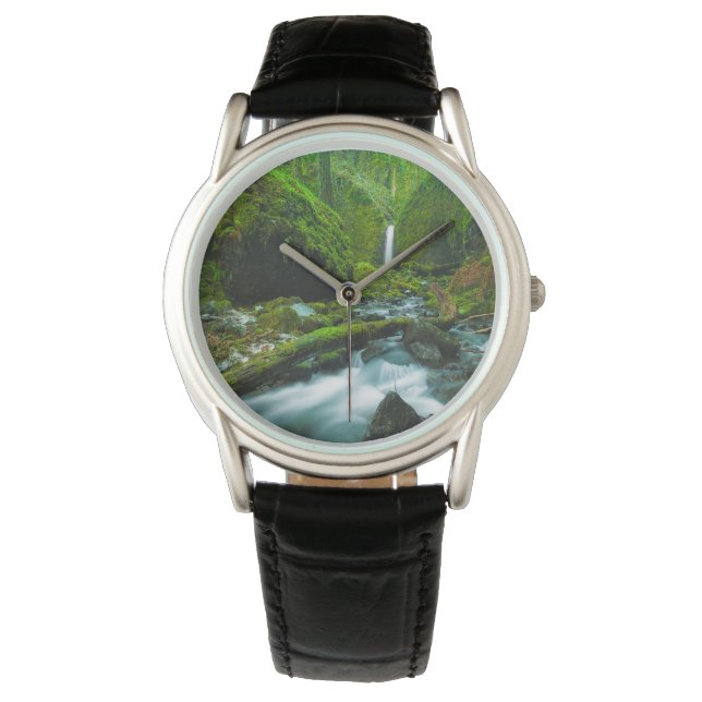 Relógio Waterfalls | Grotto Falls, Oregon (Frente)