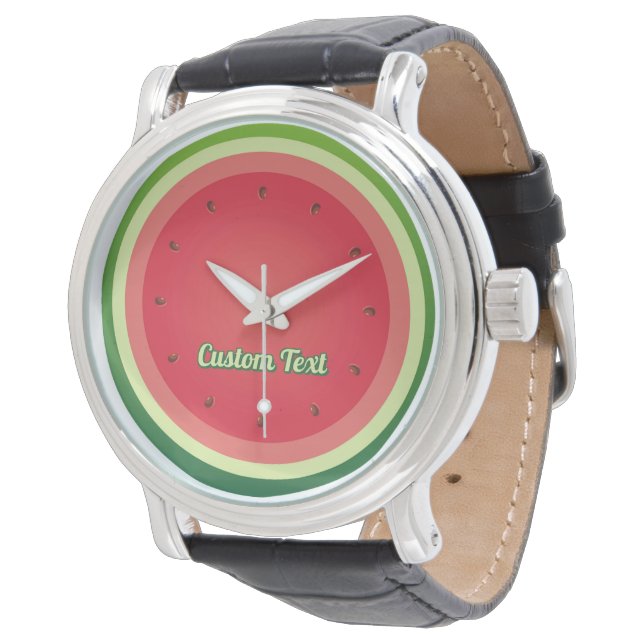 Relógio Watermelon Background Watch (Angular)