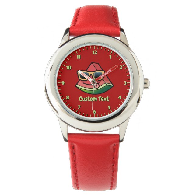 Relógio Watermelon Cartoon Wrist Watch (Frente)