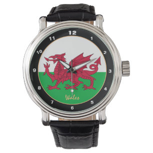 Relógio Welsh Flag, Wales Trendendy Moda /design watch