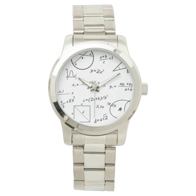 Relógio Whitboard Oversize Silver Bracelet Watch (Frente)