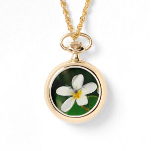 Relógio White Frangipani