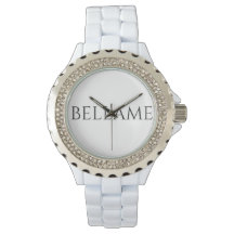 White Glam Watch