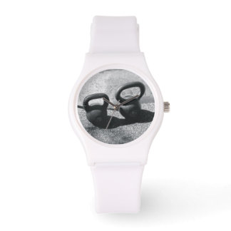 Relógio White Kettlebell Watch