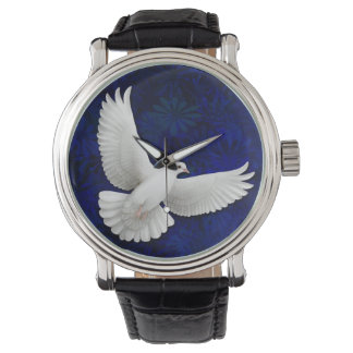 Relógio White Peace Dove Watch