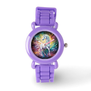 Relógio White Wonder: O Unicórnio Branco Espectral