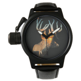 Relógio Whitetail Deer Watch, Deer Hunting