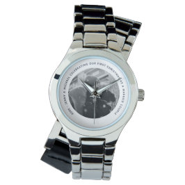 Relógio Wifes 1rua de aniversário FOTO do marido