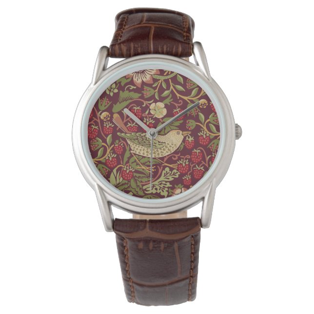 Relógio William Morris Strawberry Thef Watch (Frente)