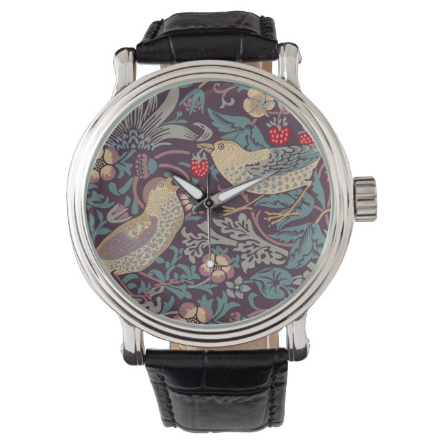 Relógio William Morris Strawberry Thef Watch (Frente)