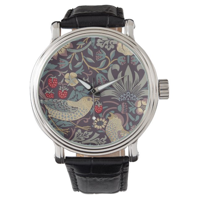 Relógio William Morris Strawberry Thef Watch (Frente)