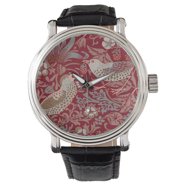 Relógio William Morris Strawberry Thef Watch (Frente)