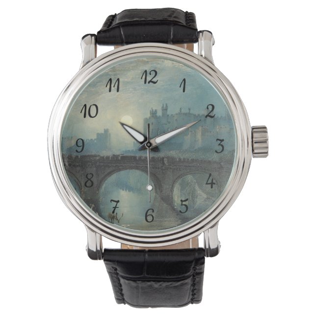 Relógio William Turner Alnwick Castle (Frente)