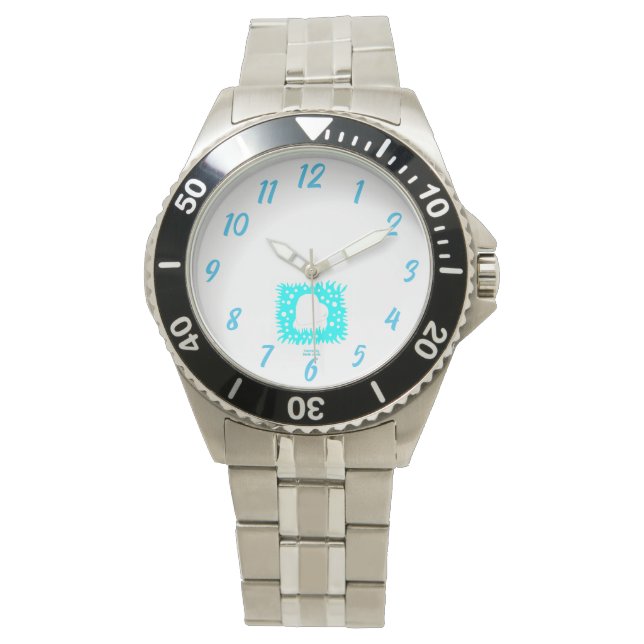 Relógio Winter Snow Heart's Stainless Steel Watch (Frente)