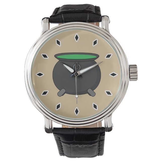 Relógio Witch Cauldron (Frente)