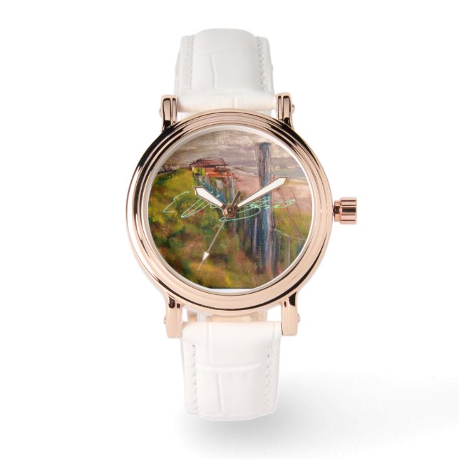 Relógio Women's Rose Gold Vintage Watch (Frente)