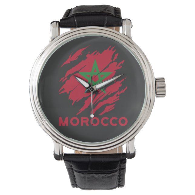 Relógio wonderful morocco design for all moroccans (Frente)