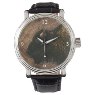 Relógio Wood Bison Buffalo Watch