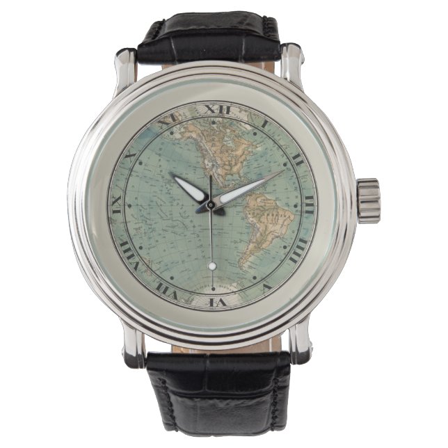 Relógio World Map Wrist Watch (Frente)