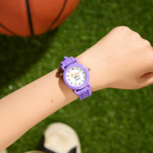 WOW! 🟣 Custom Purple Kids Watch Gift