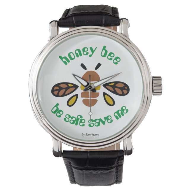 Relógio Wrist Watch Honey Bee (Frente)