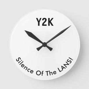 Relógio Y2K - Relógio de Contagem para Baixo Ano 2