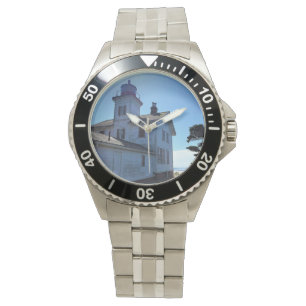 Relógio Yaquina Bay Lighthouse, Newport, Oregon