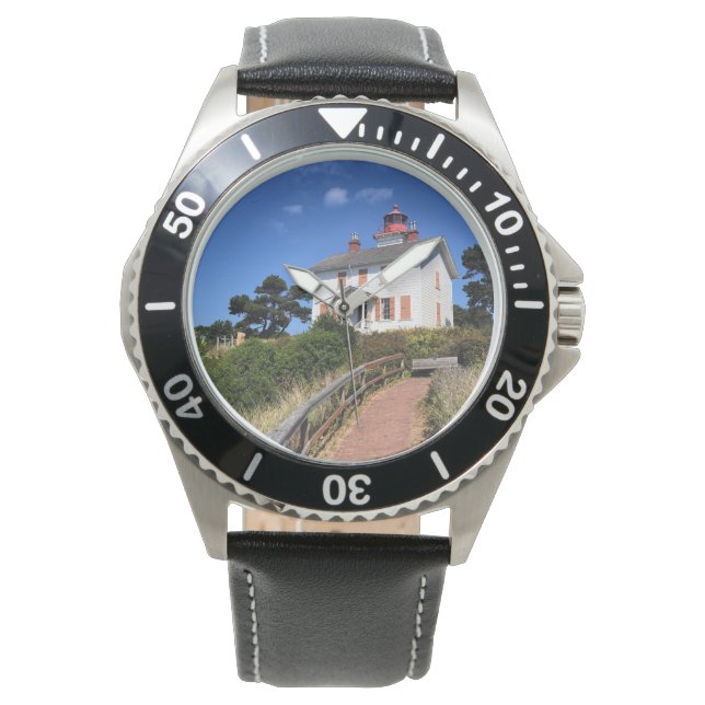 Relógio Yaquina Bay Lighthouse, Newport, Oregon (Frente)