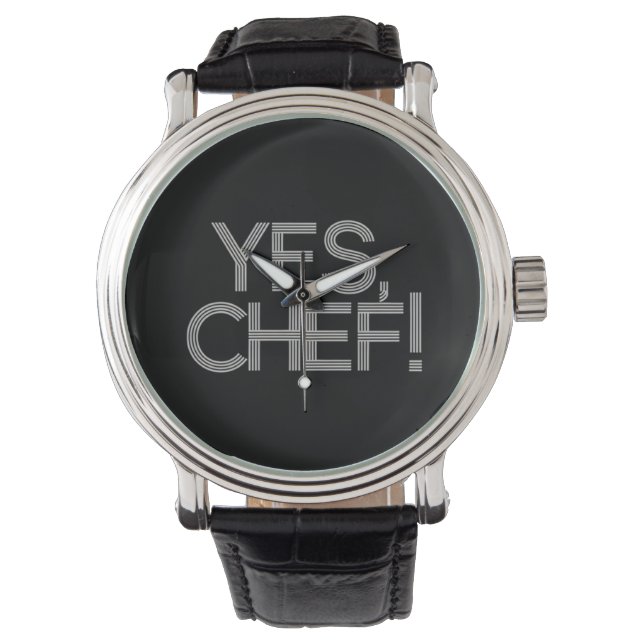 Relógio Yes, Chef! (Frente)