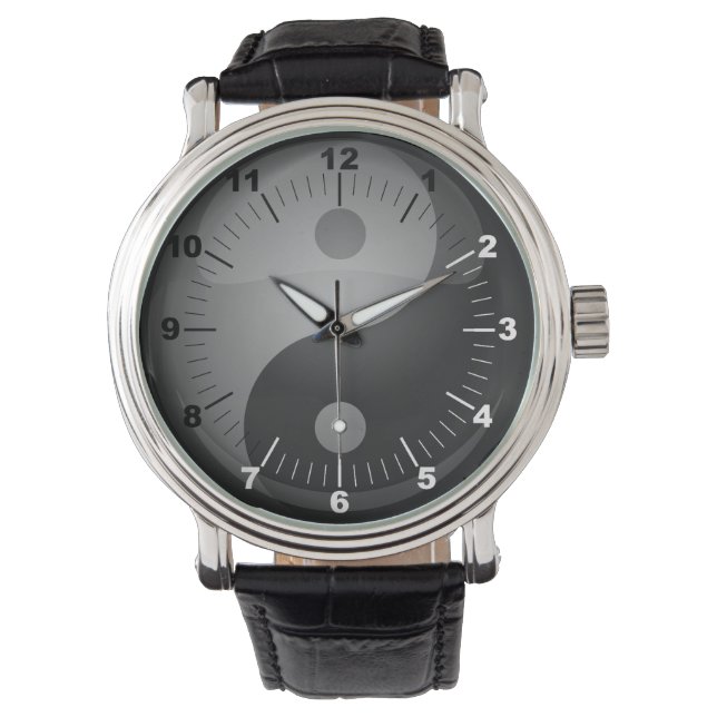 Relógio Yin Yang (Frente)