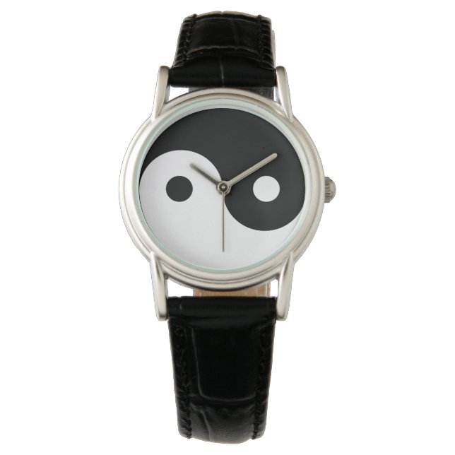 Relógio Yin Yang - Símbolo Cheeky Witch® Watch (Frente)