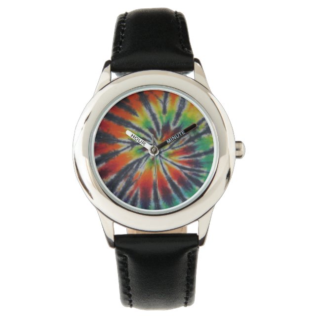 Relógio Yin Yang Tie Dye Watch (Frente)