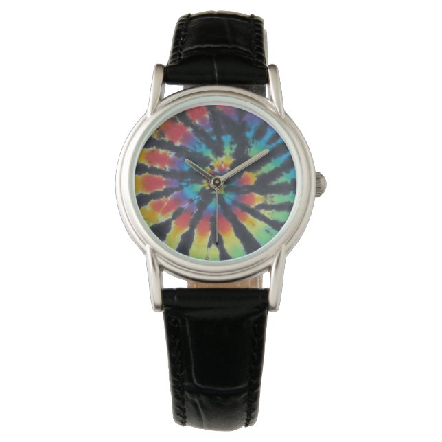 Relógio Yin Yang Tie Dye Watch (Frente)