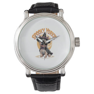 Relógio Yorkshire Terrier Halloween